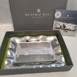 Beatriz ball statement tray  Not all heroes wear capes
